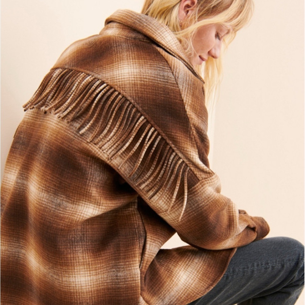 NWT Steve Madden Plaid Shirt Jacket ✨